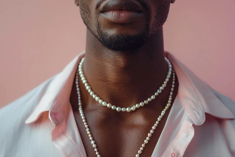 How to Wear Pearl Necklaces for Men