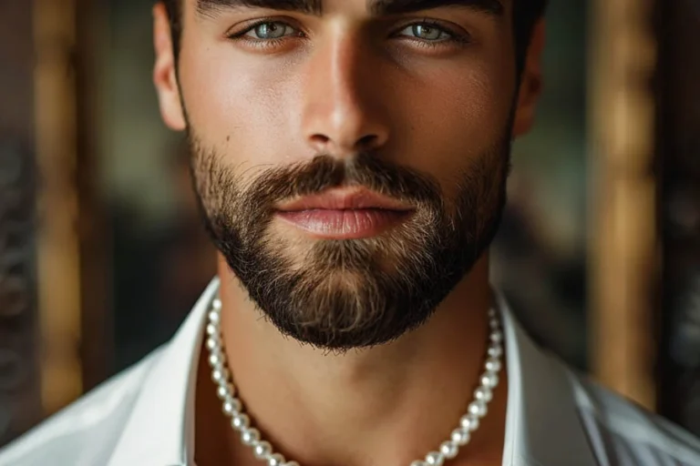 How to Wear Pearl Necklaces for Men