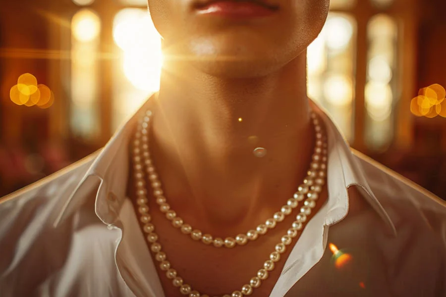 Men's Designer Pearl Necklaces