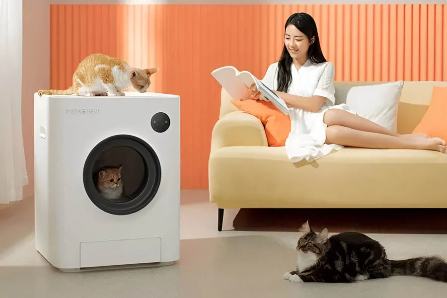 multi cat litter box