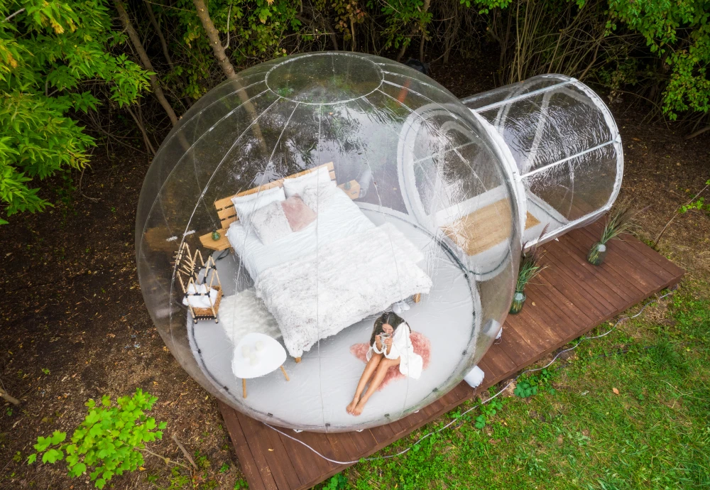 bubble tent camping