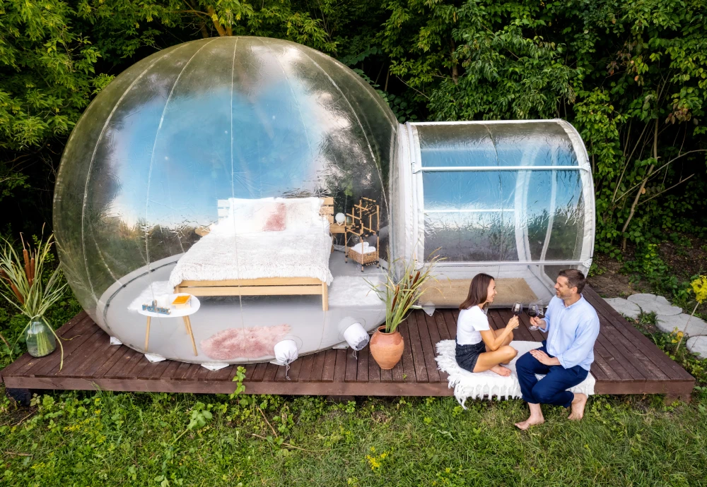 bubble tent camping