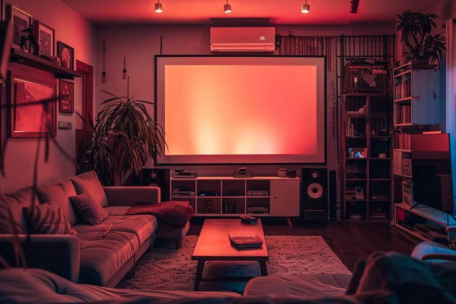 led projector home cinema